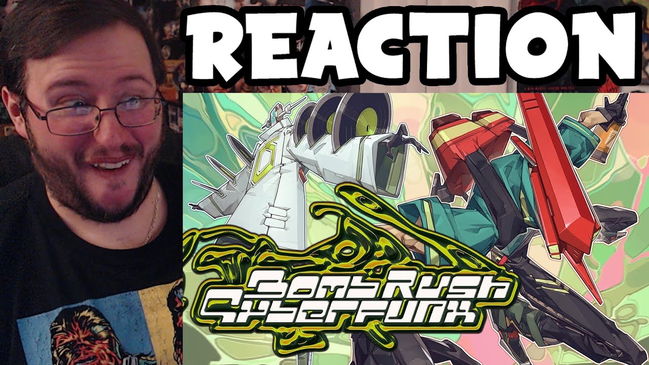 Gor's "Bomb Rush Cyberfunk" Release Trailer REACTION