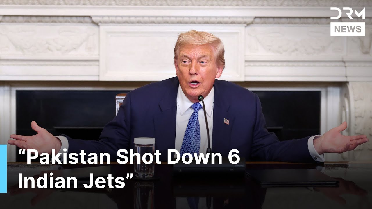 Trump Repeats Claim: Pakistan Downed 5–6 Indian Jets | AC1G