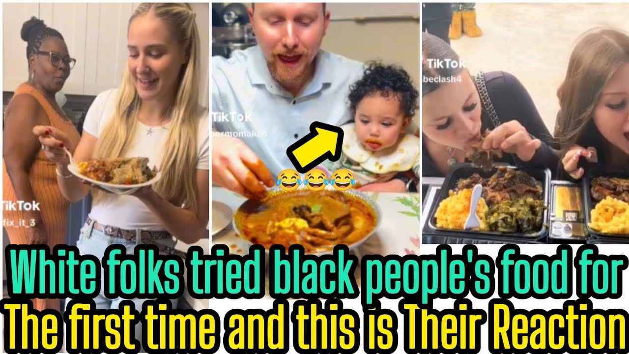 Уморительная реакция белых людей на первое знакомство с едой чернокожих вас поразит 😂