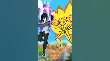 Sasuke 🆚 Kurama | Who is Stronger #naruto #sasuke #kurama