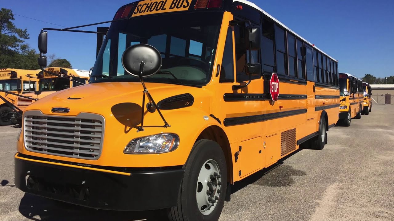 New buses for Horry County Schools YouTube