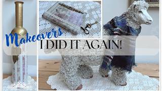 I Did These Thrift Flips AGAIN! 3 French Country Makeovers | DIY Home Decor