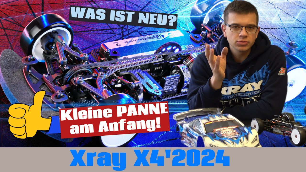 Xray X4 2024 - The presentation of the new 1/10 electric touring
