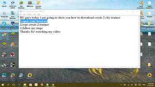 How to download crysis 2 trainer