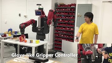 Baxter Robot Teleoperation and Grasping System