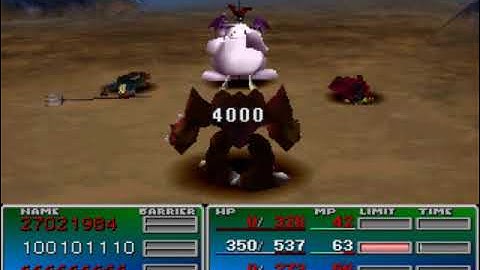 FFVII - Solo Rotating Character No EXP Challenge, Part 28: CMD. Grand Horn