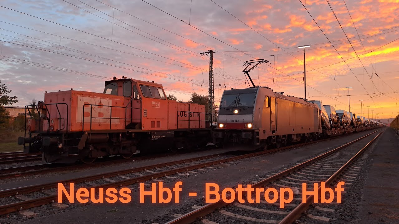 Von Neuss Hbf nach Bottrop Hbf, Umleitung mit dem Rheine Zug