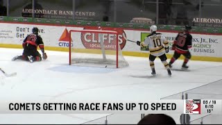 Utica Comets Host Speedway Night