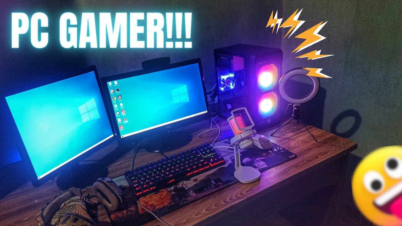 FINALMENTE!!!! MOTANDO MEU PC GAMER/ CS-GO MOBILE - YouTube