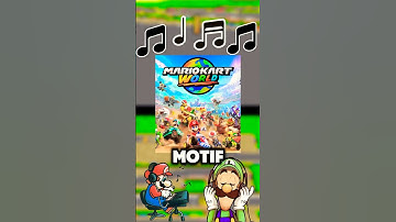 MARIO KART WORLD MUSIC SECRET!! #mario