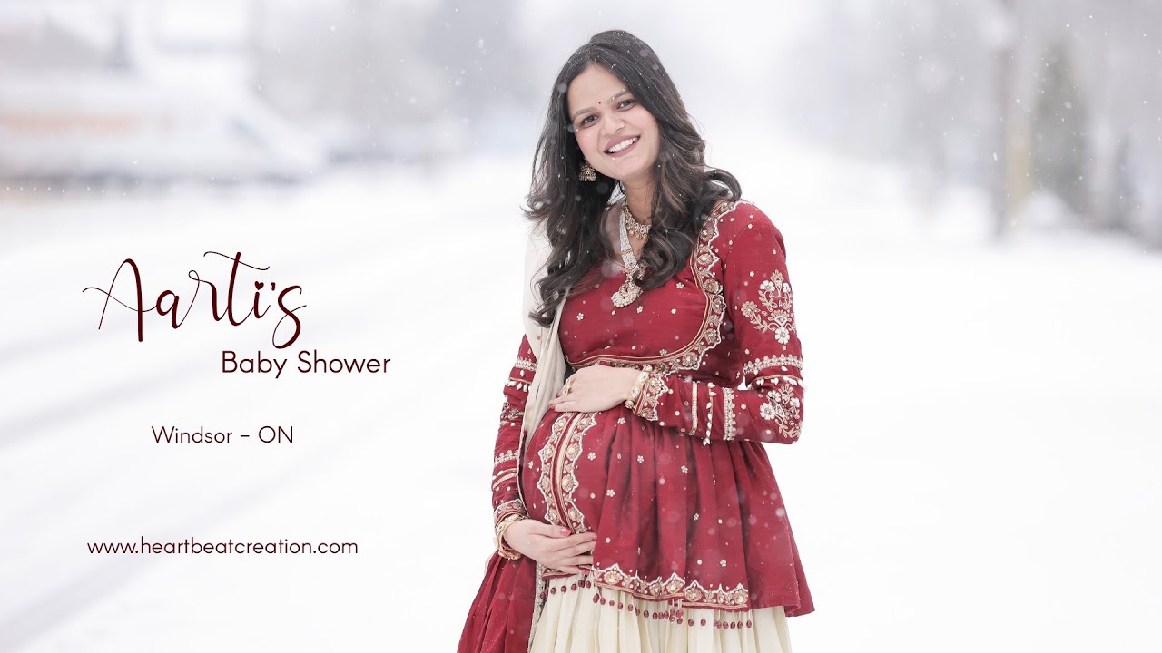 Церемония в честь будущего ребенка Аарти | Виндзор, Онтарио | Трогательные семейные моменты | Соз...