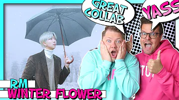 BTS RM - Winter Flower ( Younha feat. RM ) // BTS RM REACTION VIDEO