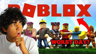 The Worst Day In Roblox History... *Ty Reacts*