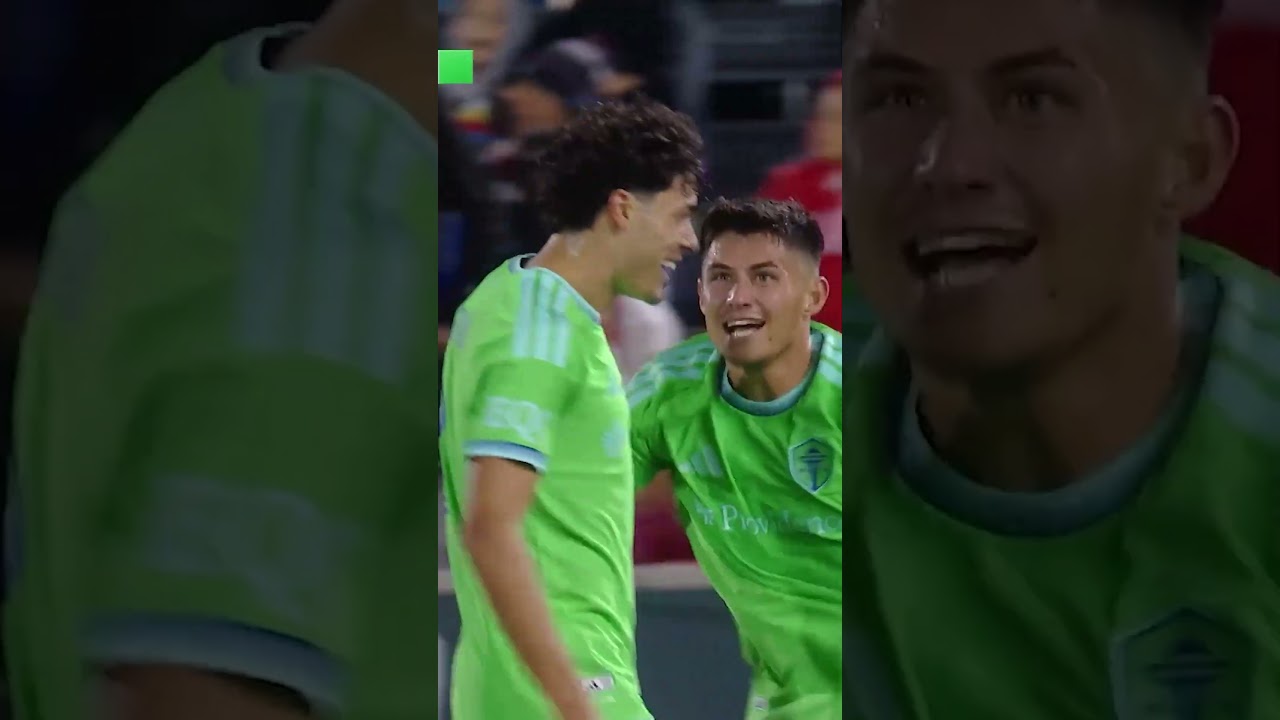 Caden Clark scores his first as a Sounder! #highlights #sports #soccer #goals #fyp #trending #MLS