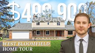 BEST HOUSE UNDER $500K? Tour 7978 Little Farm Ln, West Bloomfield, MI
