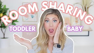 TIPS FOR A TODDLER + BABY SHARING A BEDROOM!  @LIFE OF MADDY