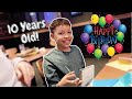 CHAD JR&#39;S 10TH BIRTHDAY!! 🎉