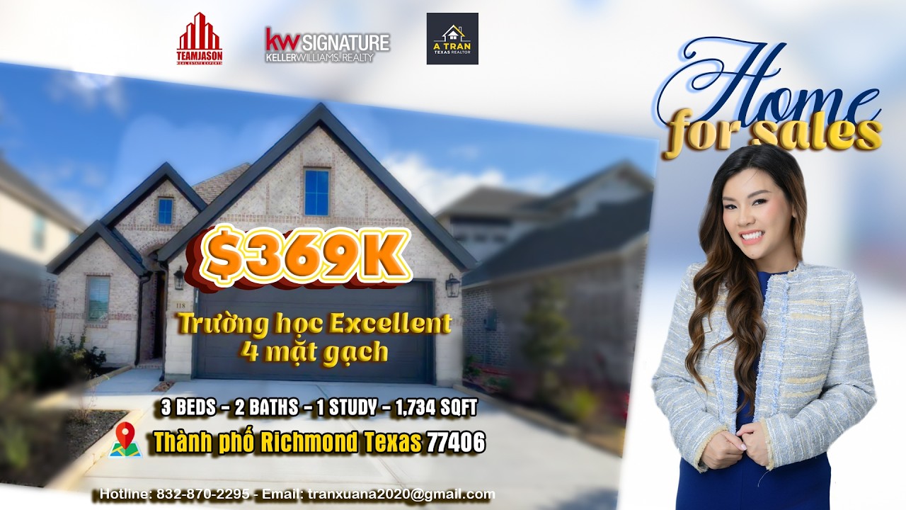 🏡Richmond - Nhà mới xây khu Master Plan xịn có trường học Rate A xuất sắc mà giá chỉ có 369K 💥[AT08]