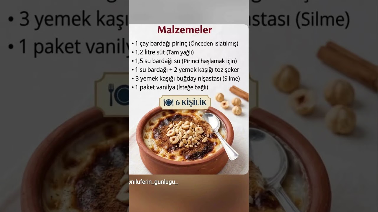 Tam Ölçülü Fırın Sütlaç 🍮 | İnanılmaz Kıvam!#nefisyemektarifleri #shorts #shortvideo #yemek #tatlı Tam Ölçülü Fırın Sütlaç 🍮 | İnanılmaz Kıvam!#nefisyemektarifleri #shorts #shortvideo #yemek #tatlı