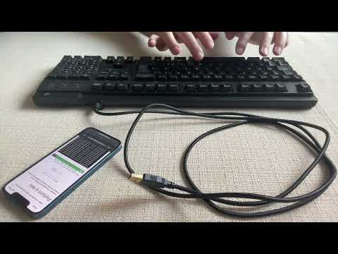 Keytap3: acoustic eavesdropping test for keyboards