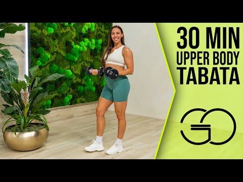 30 Minute Upper Body Tabata Workout | GO - Day 12 — Sydney Cummings Houdyshell