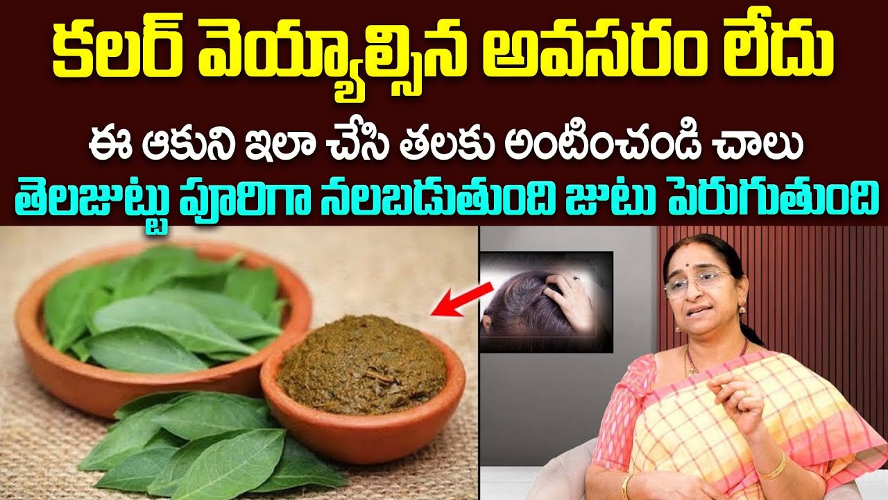 Ramaa Raavi - Get White Hair to Black Hair Easily | Rid of Grey Hair Problem Naturally | Sumantv