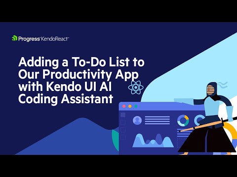 Adding a To-Do List to Our Productivity App with Kendo UI AI Coding Assistant | Part 3