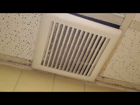 Noisy Nutone Bathroom Fan - YouTube