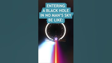 Entering A BLACK HOLE In No Man