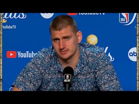 Nikola Jokic talks Game 4 NBA Finals WIN, FULL Postgame Interview 🎤