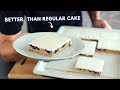 Why are sheet cakes so good? (Healthy Blueberry Lemon Cake)