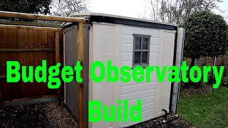 How to build the budget roll off roof Observatory screenshot 3