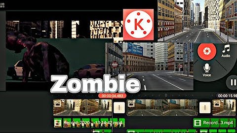 How to create a Zombie || kine master