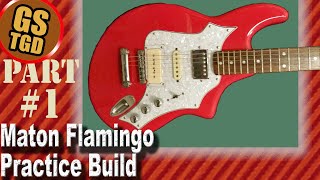 Maton Flamingo Tribute - Making My First Guitar Body - Part 1 of 5