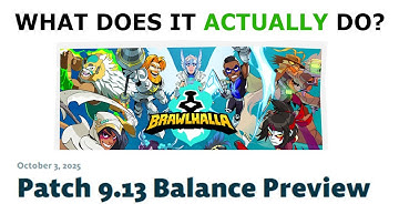 In-depth analysis and breakdown of Brawlhalla