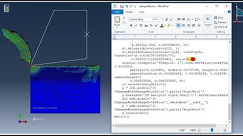 how to change cutting tool angle using abaqus script