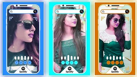 How To Make Trending Full Screen Mobile Frame WhatsApp Status Video Editing In Kinemaster Tutorial