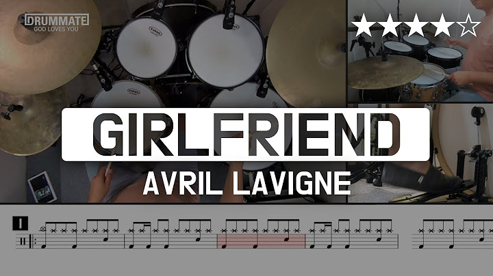 Girlfriend Drums version - Drums performance video thumbnail