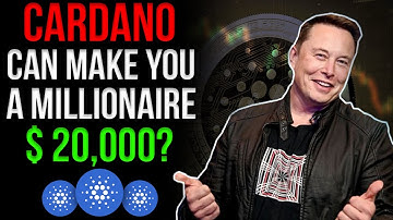Elon Musk: CARDANO Will Create Overnight A Millionaires I Cardano Price Prediction 2021