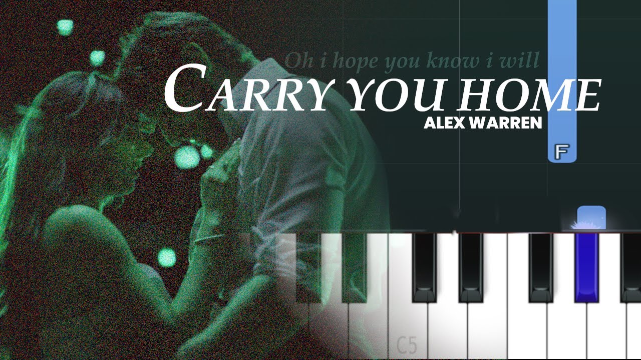 Alex Warren - Carry You Home (Piano tutorial) Alex Warren - Carry You Home (Piano tutorial)
