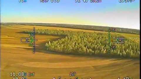 Maxi Swift FPV, first FPV test flight