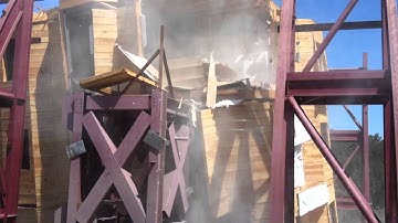 NEES-Soft Collapse Test (Close-up)