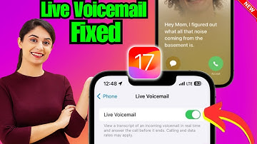 Fix Live Voicemail Not Showing on iPhone iOS 17 | Turn On Live Voicemail iOS 17