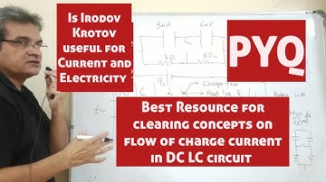 PYQ  flow of charge in RC circuit  #Irodov and #Krotov #JEE advanced #jeephysics  #capacitor