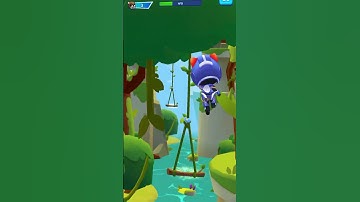 Talking Tom Hero Dash Titanium Tom Swing On 13 Vines In A Row FunnyRace Android iOS Gameplay #shorts