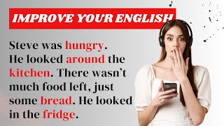 Steve's Breakfast | Improve Your English | Learning English Speaking | Level 1 | Listen and practice