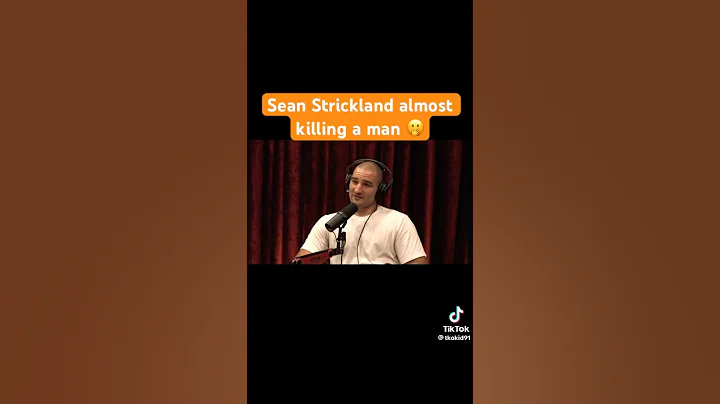 Joe rogan podcast Sean Strickland crazy story nearly killing a man #shorts