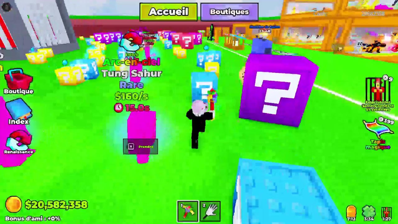 LIVE TRADE STEAL A BRAINROT CHERCHE TOKEN REC ROOM