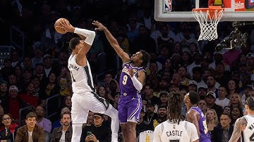 Wemby DUNKED Right Over Bronny 😱