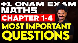Plus One Maths | Important Questions | Chapter 1 - 4 | Eduport